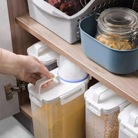 Sealed kitchen storage canister