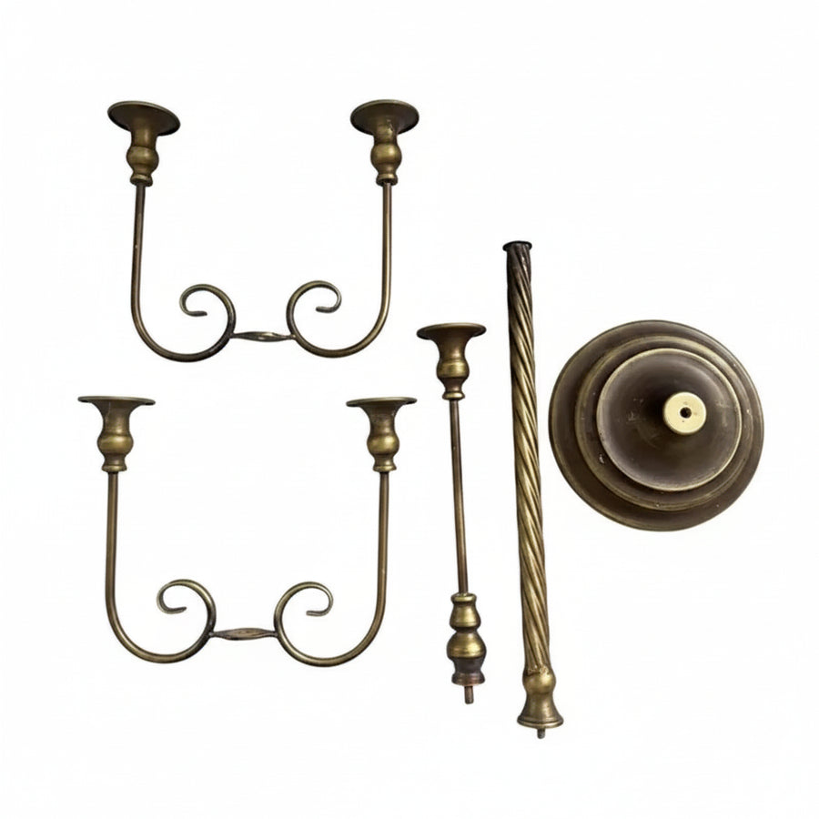 Iron Metal Candelabra