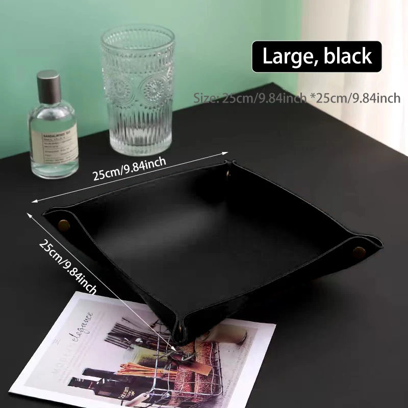 Silicone Folding Storage Tray — Desktop Organiser, Small / Medium / Large