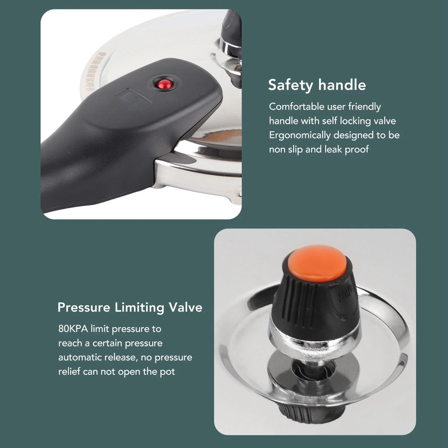 Stainless steel pressure cooker