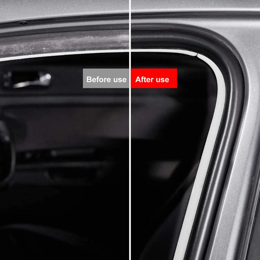 Rubber door seal lubricant
