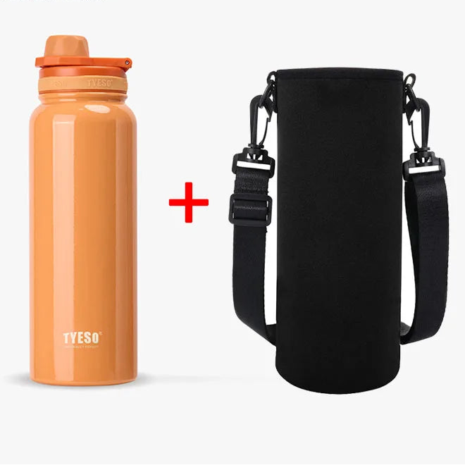 Vacuum-insulated flask