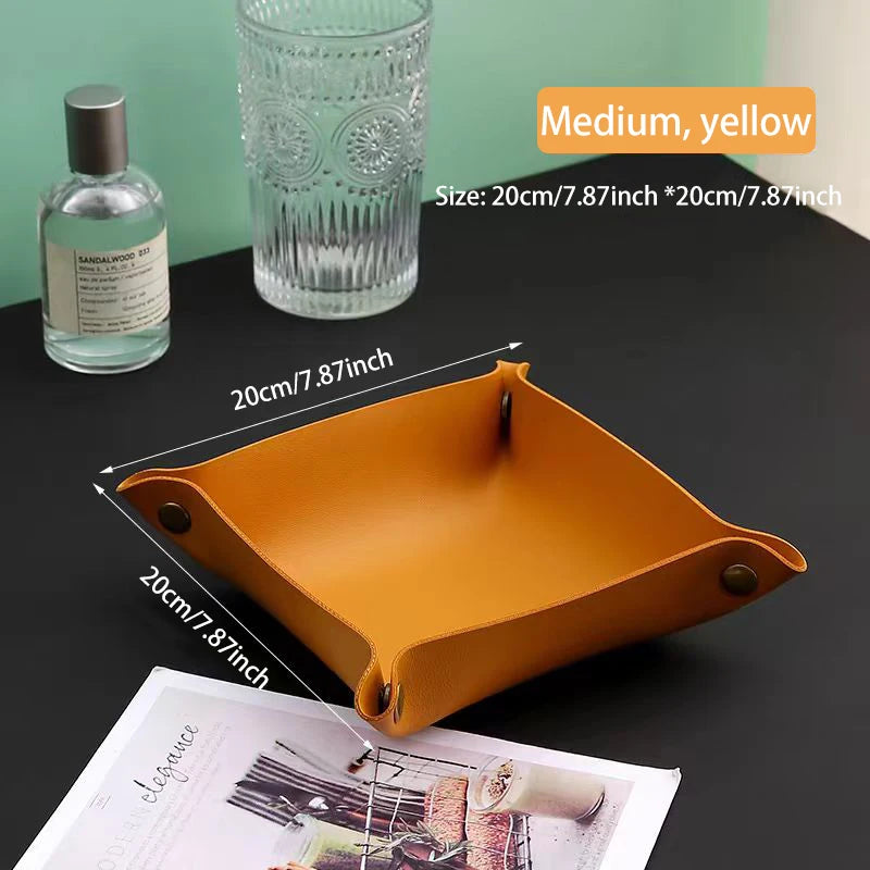 Silicone Folding Storage Tray — Desktop Organiser, Small / Medium / Large