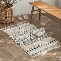 Nordic Tassel Area Rug | Soft Non-Slip Floor Mat | 60×90cm & 60×130cm