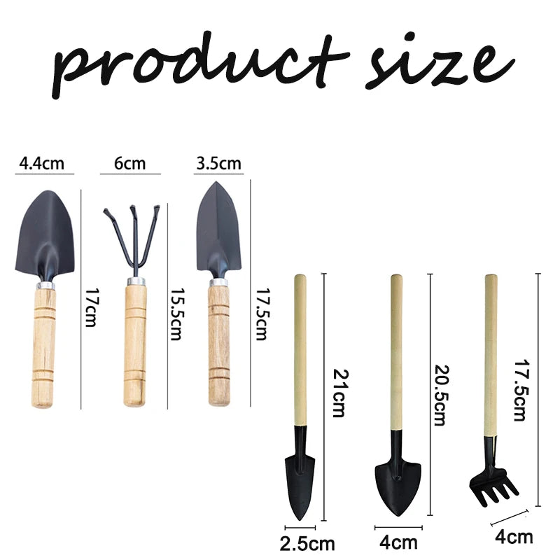 Mini gardening tools set