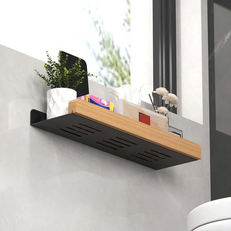 Over-Toilet Wall Storage Rack — No-Drill Freestanding Shelving