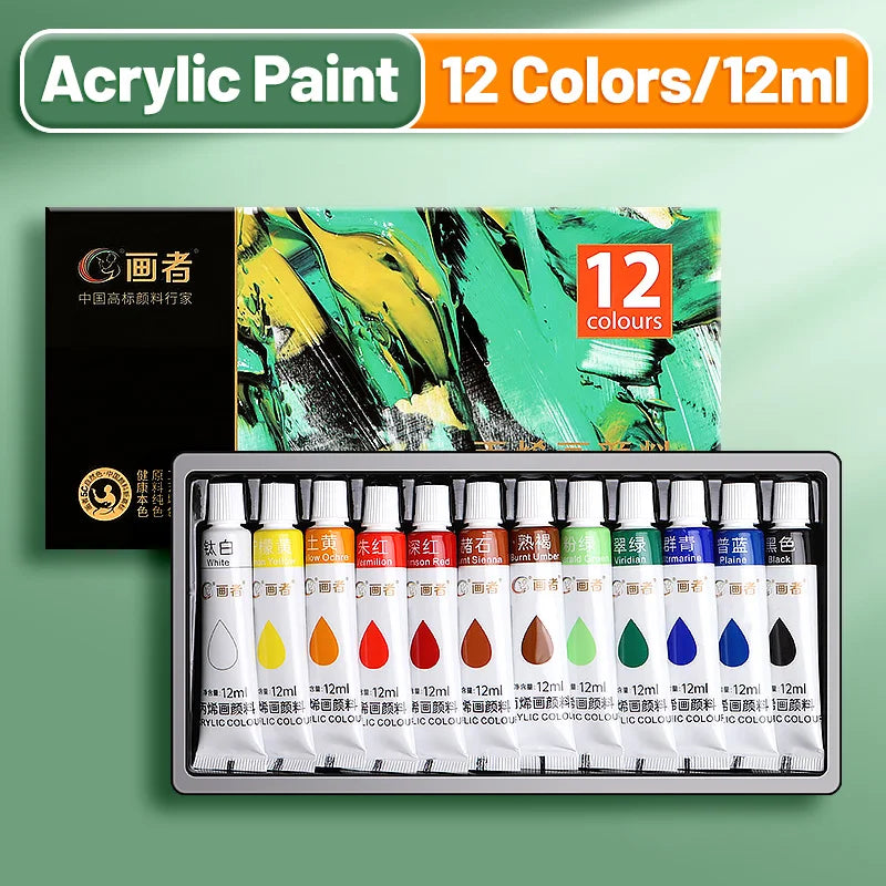 Acrylic paint set