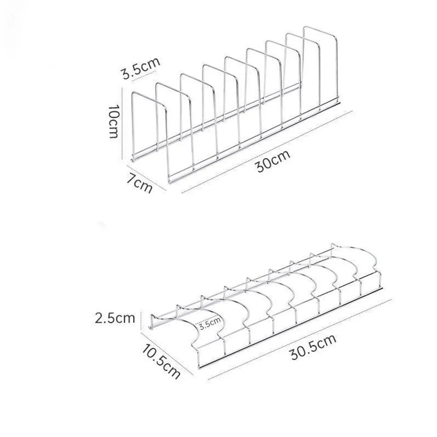 Stainless steel dish rack