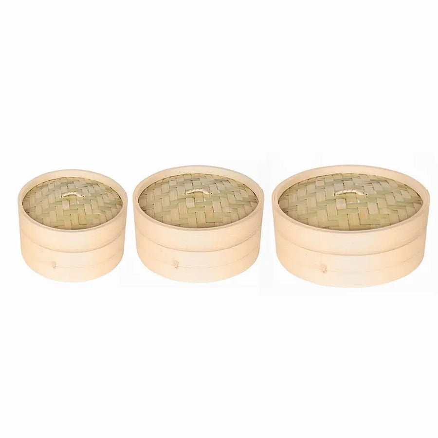 Bamboo steamer basket