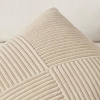 Corduroy Textured Cushion Cover | Boho Windmill Pattern | 45×45cm