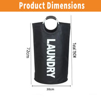 Extra-large waterproof laundry basket