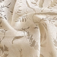 Moonlit Branch Jacquard Shower Curtain — Embossed Relief | Thickened Fabric | 2 Colours | 9 Sizes