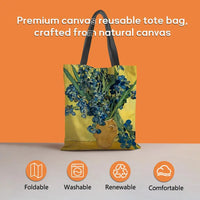 Still Life Painting Canvas Tote Bag — Eco Canvas | Large Capacity