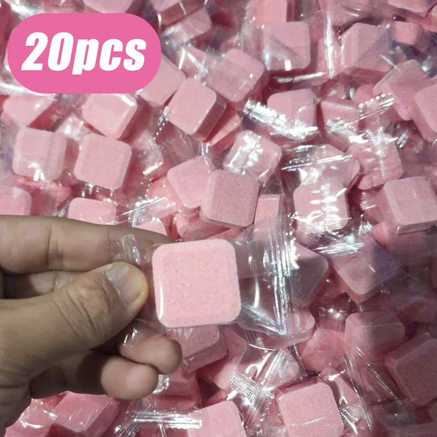 Toilet Cleaning Effervescent Tablets — Removes Stains & Odours