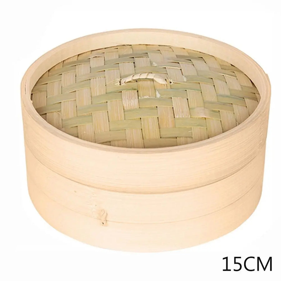 Bamboo steamer basket