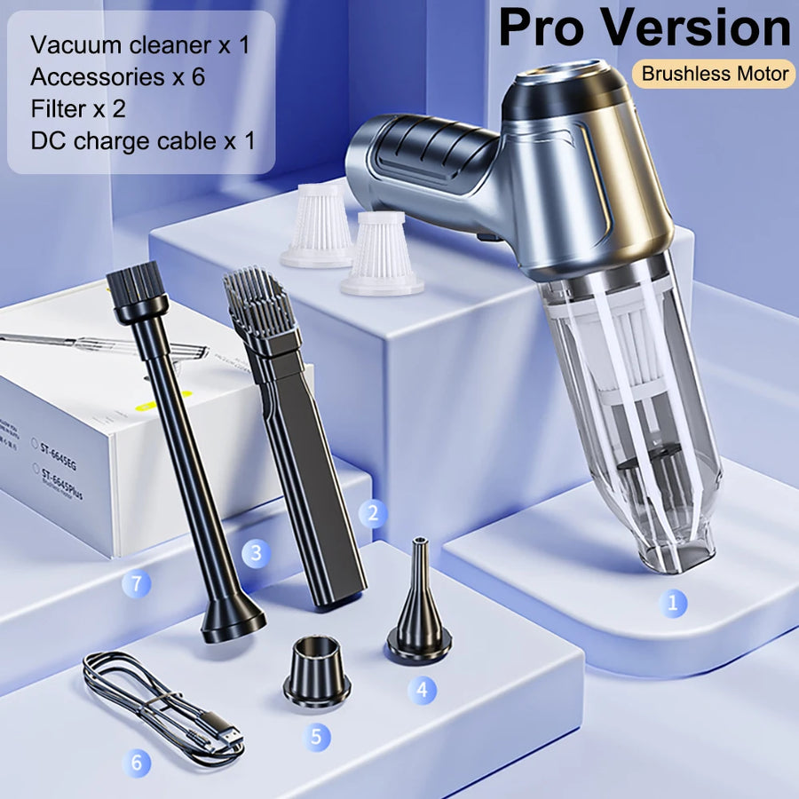 Wireless Handheld Car Vacuum