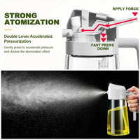 2-in-1 Oil Spray & Pour Dispenser Bottle | Refillable | 200ml, 300ml & 500ml