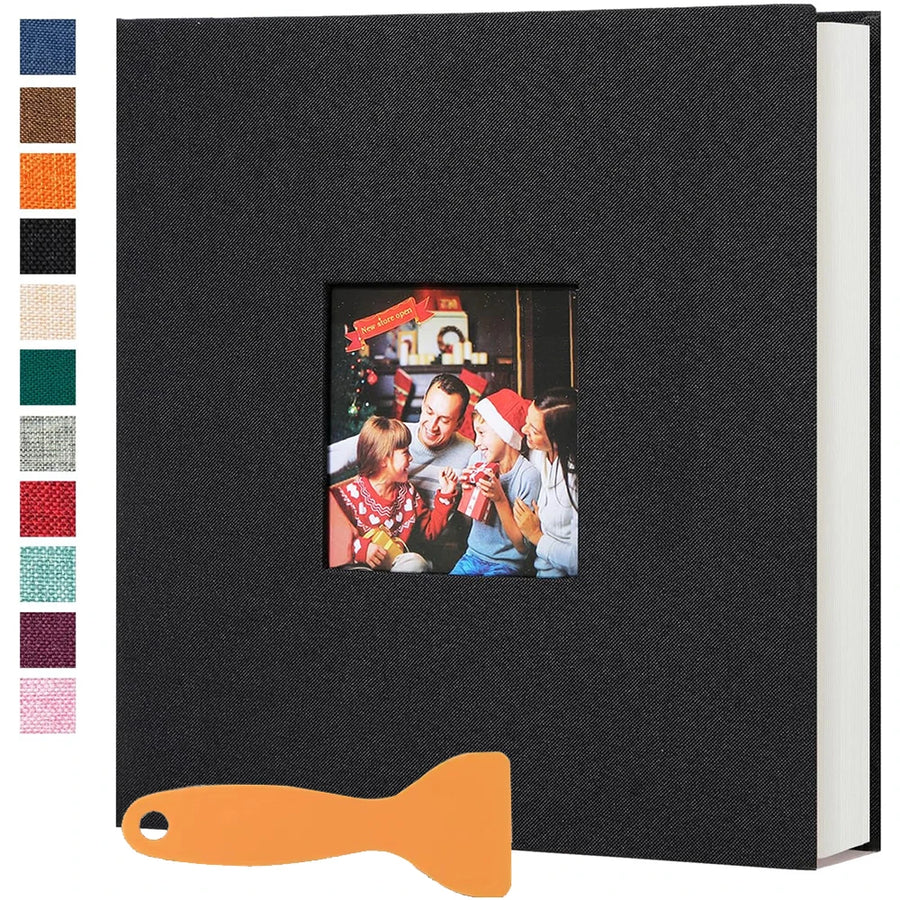 Self-Adhesive Photo Album — 40 Pages | DIY Lay-Flat Scrapbook