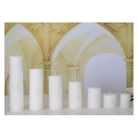 Ivory Pillar Candles — Unscented | Multiple Sizes | Home & Ceremony