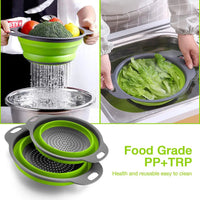 Collapsible Silicone Colander