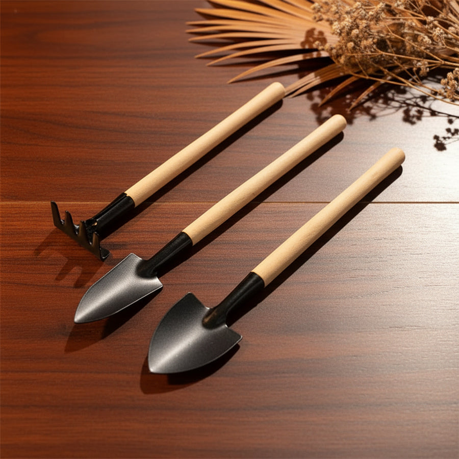 Mini garden tools — 3-piece set
