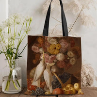 Still Life Painting Canvas Tote Bag — Eco Canvas | Large Capacity