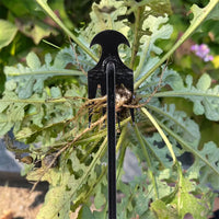 Carbon steel garden hoe