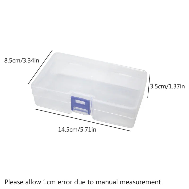 Transparent Plastic Storage Boxes