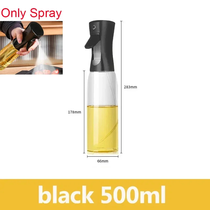 2-in-1 Oil Spray & Pour Dispenser Bottle | Refillable | 200ml, 300ml & 500ml