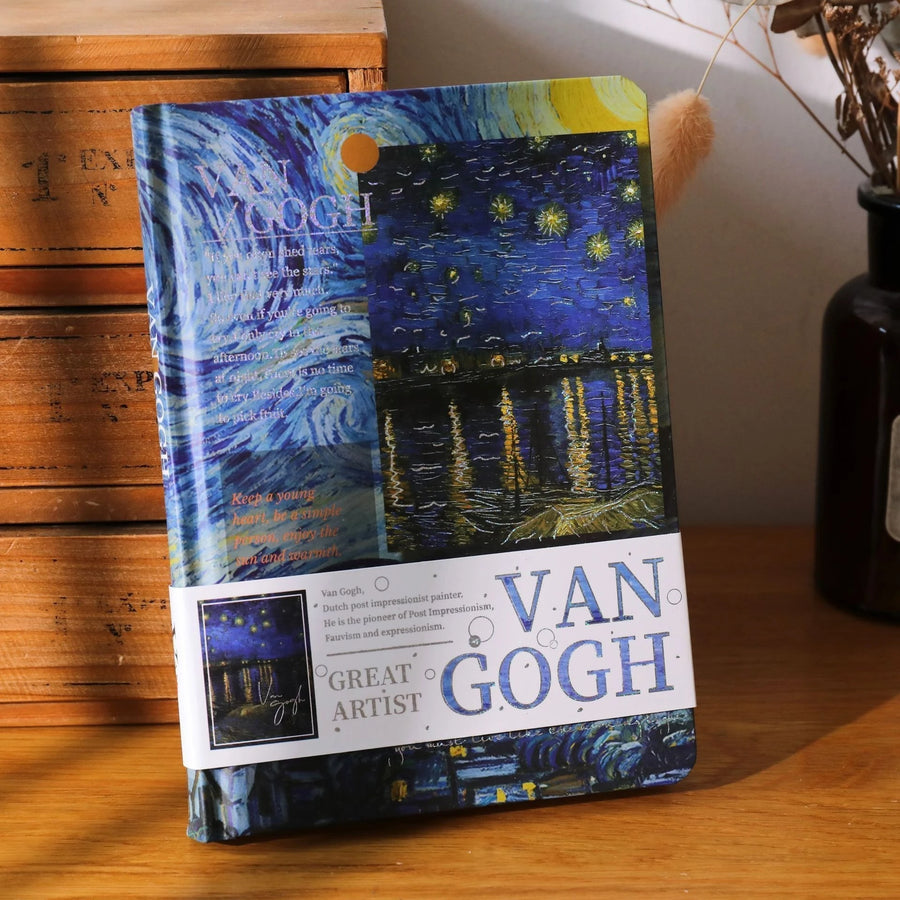 Fine Art Cover Notebook — Masterwork Print | A5 | 5 Designs