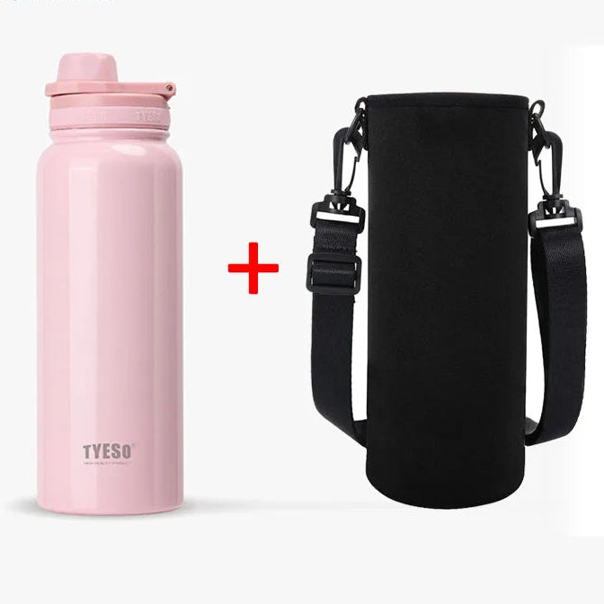 Vacuum-insulated flask