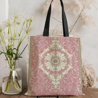 Oriental Pattern Canvas Tote Bag — Eco-Friendly | Large Capacity | 6 Prints | 4 Sizes