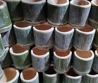 Natural bamboo tube cup
