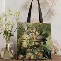 Still Life Painting Canvas Tote Bag — Eco Canvas | Large Capacity
