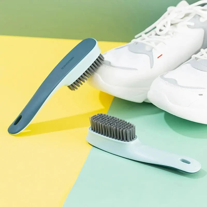 Long-Handle Shoe & Clothes Scrubbing Brush — Single or 3-Pack