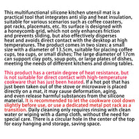 Silicone Honeycomb Table Mat — Anti-Slip Coaster & Pot Holder, Small or Large