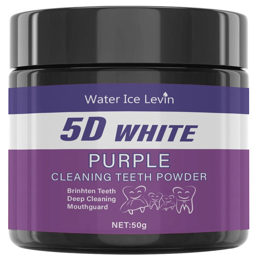Purple Tooth Cleaning & Whitening Powder — Sulfate-Free, 50g