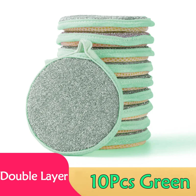 Double-Sided Dishwashing Sponges — Eco-Friendly, Pack of 5, 10 or 20