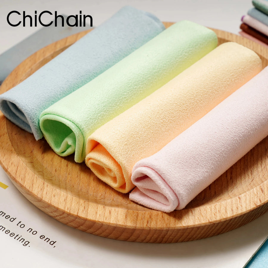 Microfiber Eyeglass & Screen Cleaning Cloths — Pack of 5