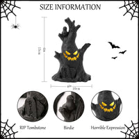Spooky Tree Stump Night Light