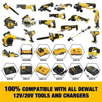 Portable cordless LED spotlight