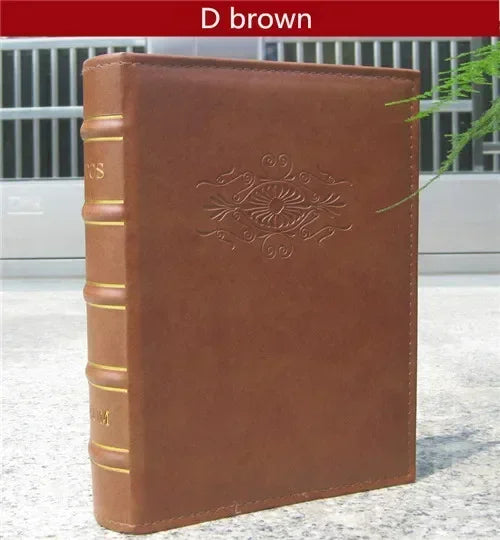 PU Leather Photo Album — 200+ Photos | 6-Inch Pockets | Gift Edition