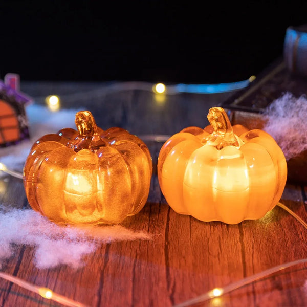 Battery-Powered Mini Pumpkin Light