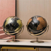 Retro world globe