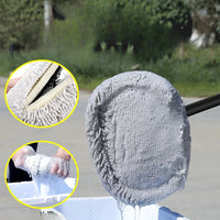 Telescoping car wash mop
