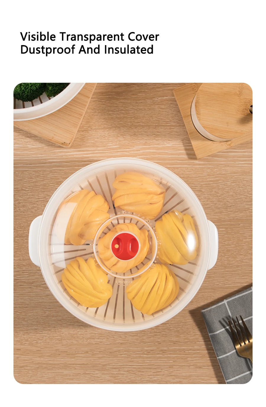 Microwave steamer
