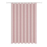 Minimalist Linen Texture Shower Curtain — Weighted Hem | Thick Polyester | 5 Colours | 5 Sizes