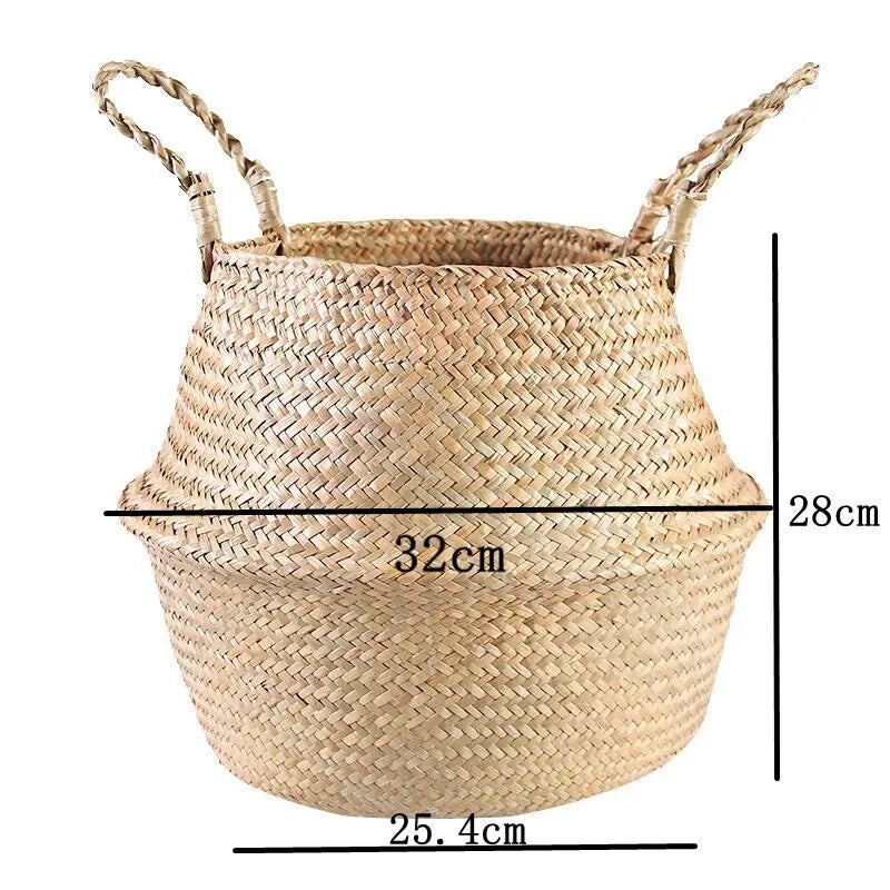 Storage Basket | Handwoven Plant Fibre | Home & Décor