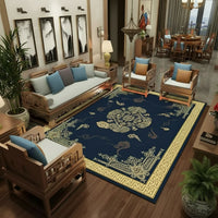 Soft Flannel Area Rug — Non-Slip | Nordic Style | Multiple Sizes