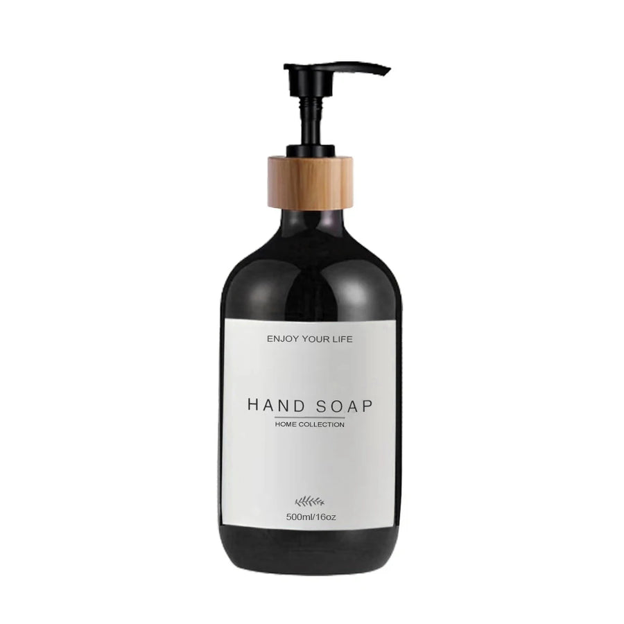 Refillable soap dispenser pump